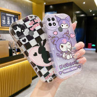 เคส LIFEBELLE สำหรับ OPPO เคส A15s A15ลายการ์ตูนกระต่ายนักบินอวกาศแฟชั่นเคสซิลิโคนนิ่มลายการ์ตูนน่ารักลายหยักขอบฝาครอบป้องกันด้านหลัง Kulomi เด็กผู้หญิง