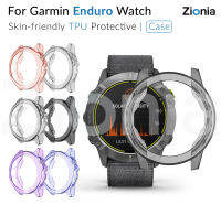 Zionia ใส TPU ผิวง่ายเคสปกคลุมเชลล์สำหรับ Garmin Enduro กีฬาอุปกรณ์เสริมดูสมาร์ท