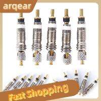 ARQEAR529453 1/5/10ชิ้นอะไหล่เครื่องมืออะไหล่ Presta วาล์วหลักยางรถจักรยานยางปั๊มลมฝรั่งเศสแบบถอดออกได้สีเงิน