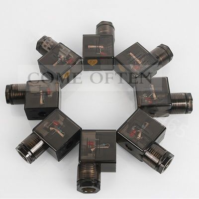 DIN43650B  4V210 Coil Plug Transparent Solenoid Valve Junction Box Hydraulic Pneumatic Components Small 0110T Wiring Accessories Valves