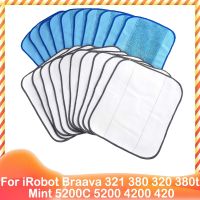 【TIMIN Home Tools】 ผสมผ้าถูพื้นเปียกและแห้งสำหรับ IRobot Braava 321 380 320 380T Mint 5200C 5200 4200 4205หุ่นยนต์ทำความสะอาดพื้นเครื่องดูดฝุ่น