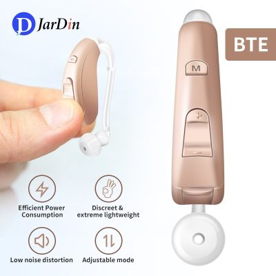 ZZOOI BTE Hearing Aids High Power Sound Amplifier Adjustable Digital Hearing Aid For Deafness Audifonos Severe Hearing Loss Ear Aid