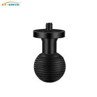 17/20/25mm Ball Head Converter 1/4 Screw Head Camera Bracket Motorcycle Phone Ball Mount Base for Gopro Insta360 Action Camera