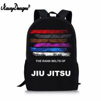 JIU JITSU Backpacks For Teenage Boys Bjj Belt Rank Anime mochila Young Children School Bags Women Men Backpack Kids Book Bag