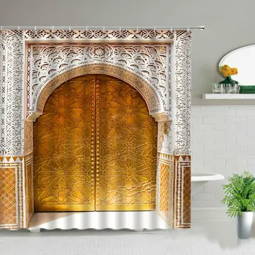 Arched Door Curtain Lazada Com My Arched Door Curtain, Curtains For Arched Doors