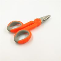 Hot Details about Fiber Cable Cutting / Kevlar Cutter Tools / Slip-resistant Scissors / Steel Electrician Scissors Handtool parts Accessories