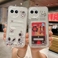 Konsmart เคสโทรศัพท์กระเป๋าเก็บบัตรการ์ตูนนักบินอวกาศ,สำหรับ Realme 11 4G 5G 11 Pro 11 Pro + 5G Realme C53 C55 C33 C35 C30s C31 Realme 10 10 Pro 10 Pro + 9i 9 Pro Plus 9 5G 8i ปลอกโทรศัพท์มือถือ8 Pro Narzo 50i TPU นิ่ม2023ใหม่ล่าสุดในสต็อก