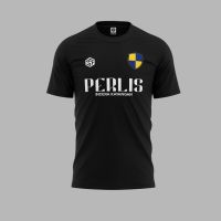 shot goods [READY STOCK] Perlis Indera Kayangan Jersi Black/White - Jersey Roundneck