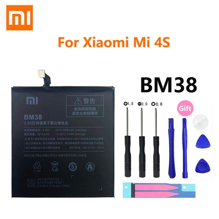 100-original-xiao-mi-bm38-3260mah-แบตเตอรี่สำหรับ-xiaomi-4s-mi4s-m4s-โทรศัพท์คุณภาพสูงเปลี่ยนแบตเตอรี่