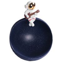 Astronaut Figurine Key Resin Storage Box Key Storage Art Living Room Table Figurines Home Decor Gift Decorative