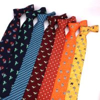 Aniaml Print Ties For Men Wome Printted Classic Tie Casaual Mens Ties Cartoon Tie Fashion 9 CM Width Necktie For Wedding Party