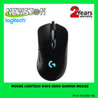 MOUSE (เมาส์) LOGITECH G403 HERO GAMING MOUSE