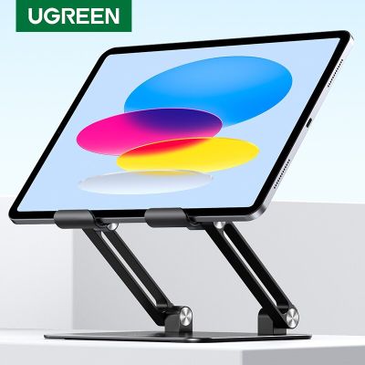 UGREEN Tablet Phone Stand For iPad Pro iPhone Xiaomi Tablet Support Aluminum iPad Holder Laptop Stand Phone Holder iPad Stand Adhesives Tape