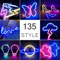 【CC】 Wholesale Signs Night Lamp Led Lights for Kids Room Wall Children Bedroom Wedding Decoration