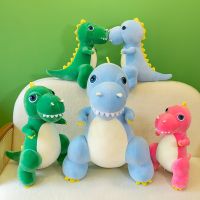 （HOT） Cross-border foreign trade dinosaur doll cute down plush toy pillow girl grabbing machine doll gift