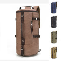 Canvas Fitness Gym Bag Sports Backpack Leather Handle Bag For Men Women Travel Bags Yoga Shoulder Sneaker Bag Workout Sportsbag