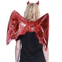 ❤COD❤ AngelDevil Dragon Wings Women And Men Demon Cosplay Outfit Carnival Party Dress Up Halloween Costume