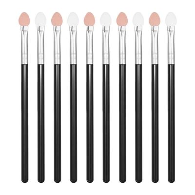 10pcs Eyeshadow for Girls Makeup Brush Set Oval Tipped Eyeliner Brush Makeup Eye Shadow Brush Sponge Eyeshadow Brushes Makeup Brushes Sets