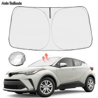 【LZ】qby5bf For Toyota CHR CH-R 2018 2019 2020 2021 2022 Car Sun shade Front Window Shade Cover Visor Windshield Sunshade toyota Accessories