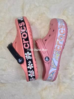 รองเท้า Crocs ผู้หญิงใหม่ล่าสุด รองเท้าเพื่อสุขภาพ ใส่สบายเท้า ลดราคา