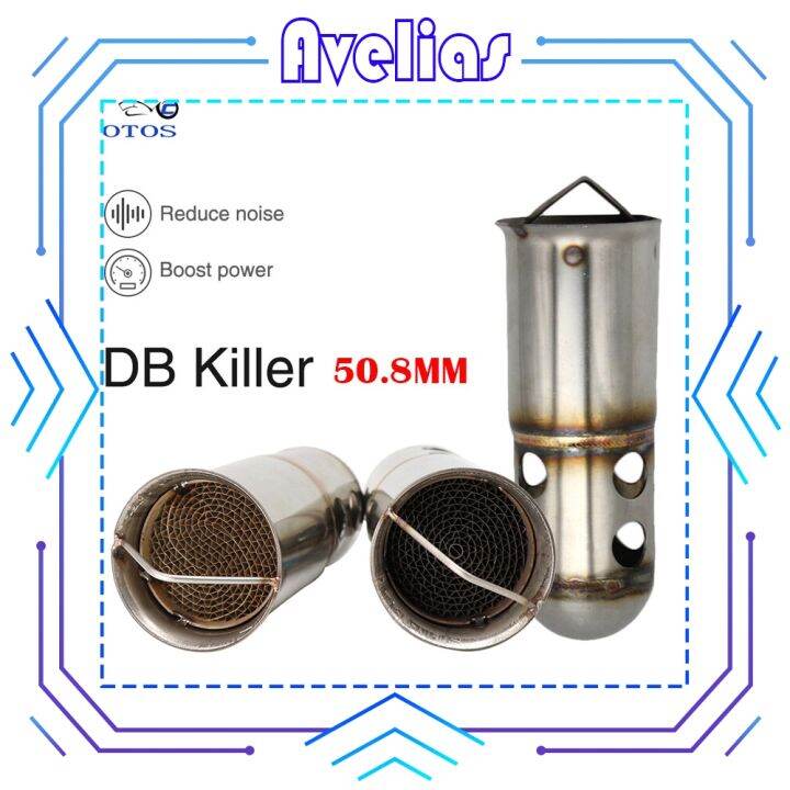 Bengali Robotics Motorcycle Exhaust Muffler 51mm Inlet Adjustable DB