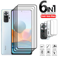 6-in-1 สำหรับ Redmi หมายเหตุ 10 Pro สำหรับ Xiaomi Redmi หมายเหตุ 10 11 S Pro 10S สำหรับ Redmi หมายเหตุ 10 Pro เลนส์แก้ว-hdfssaa