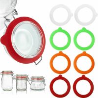 Silicone Replacement Seals Jar Gaskets Lids Rings Canning Jars - 5pcs Silicone - Aliexpress
