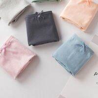 L-2XL (Up to 36") Soft Cotton Plain Color Women Anti-Bacteria Seluar Dalam Wanita Low Waist Panties Elastic Underwear