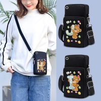 【Lanse store】 กระเป๋าใส่ของสำหรับ Iphone Crossbody สะพายไหล่สำหรับผู้หญิงที่มีตัวอักษร26