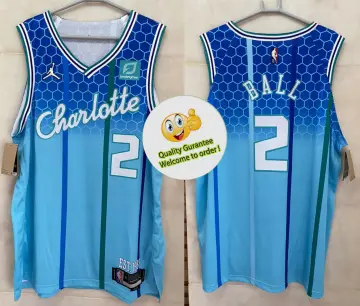 NBA CHARLOTTE HORNETS #2 CITY EDITION JERSEY PATCH EMBROIDER