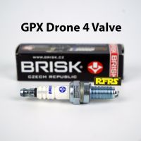 หัวเทียน BRISK COPPER RACING แกนทองแดง GPX Drone 4 Valve (C21RA) รองรับทุกน้ำมัน