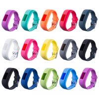 【CW】 Strap For Garmin Vivofit JR JR2 Band Silicone Replacement Bracelet Pure Color Sport Wriststrap 2/JR2 Child