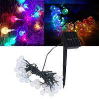 5m 30LED Chips Solar Power String Light สำหรับสวนภูมิทัศน์คริสต์มาสตกแต่งแสงสีสัน
