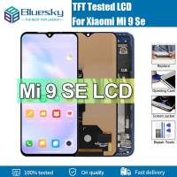 Bluesky 100% อะไหล่หน้าจอ LCD Xiaomi Mi 9 SE ใหม่พร้อมกรอบ10หน้าจอสัมผัสสำหรับ Xiaomi Mi9 SE Mi 9SE M1903F2G LCD