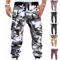 ✽✗☫ Camouflage Military Joggers Pants Men Pure Cotton Mens Spring Autumn Cargo Pants Mens Comfortable Trousers Camo Casual Clothing