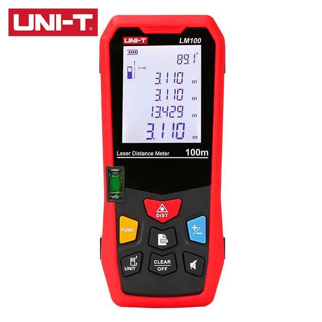 uni-t-laser-distance-meter-เลเซอร์วัดระยะ-50-100-เมตร-handheld-rangefinder-เป้าเลเซอร์วัดระยะ-เครื่องวัดระยะทางเลเซอร์-แบบมือถือ-lm40-lm50-lm60-lm100-lm120-40-ม-60-ม-80-ม-100-ม