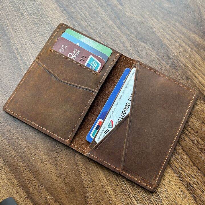 layor-wallet-กระเป๋าสตางค์สำหรับผู้ชาย-กระเป๋าเงินทำด้วยมือกระเป๋าใส่บัตรเครดิตหนังสไตล์วินเทจเรียบง่าย