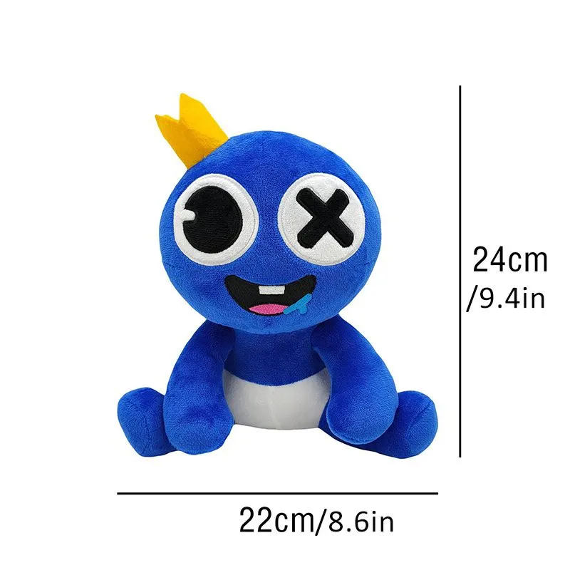 blue soft toy plush roblox rainbow