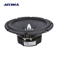 AIYIMA 6.5นิ้วเสียงรถเสียงกลางเบสลำโพง4 8โอห์ม60วัตต์ใยแก้วกระสุนวูฟเฟอร์ลำโพง DIY โฮมเธียเตอร์ระบบเสียง