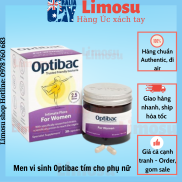 Men vi sinh Optibac tím cho phụ nữ