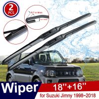 ใบปัดน้ำฝนรถยนต์สำหรับ Suzuki Jimny 1998 ~ 2018 1999 2000 2001 2007 2010 2011 2012 2017ที่ปัดน้ำฝนกระจกหน้าอุปกรณ์เสริมรถยนต์