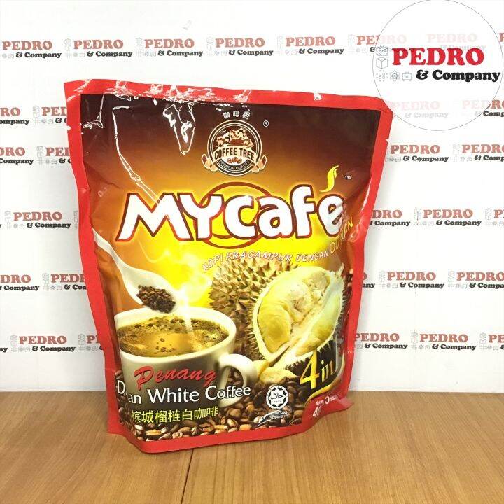 Coffee tree mycafe DURIAN coffee 4in1 15 sachet kopi duren penang