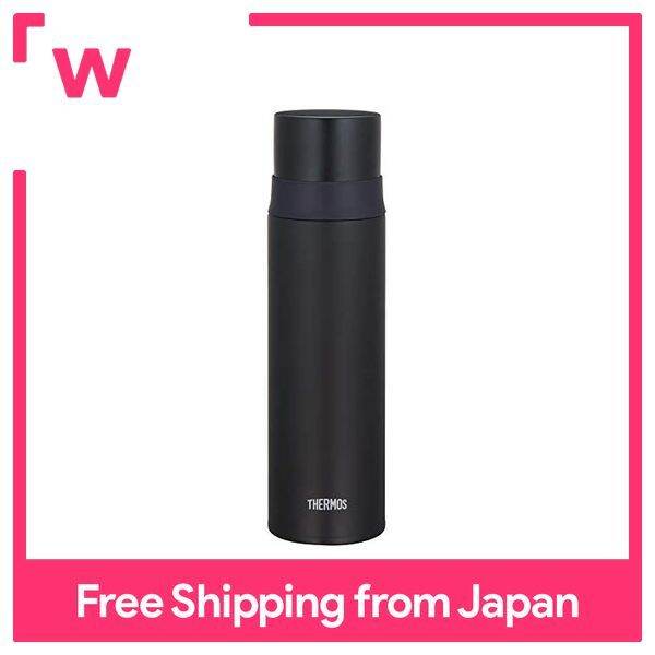 Thermos Water bottle Stainless slim bottle Matte black 500ml FFM-501 MTBK//  Lid 