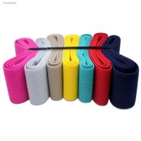 ✹☇ 5CM wide high quality durable pants skirt belt Color Elastic Band / Twill Elastic Tape Latex Elastic Tape Rubber Band