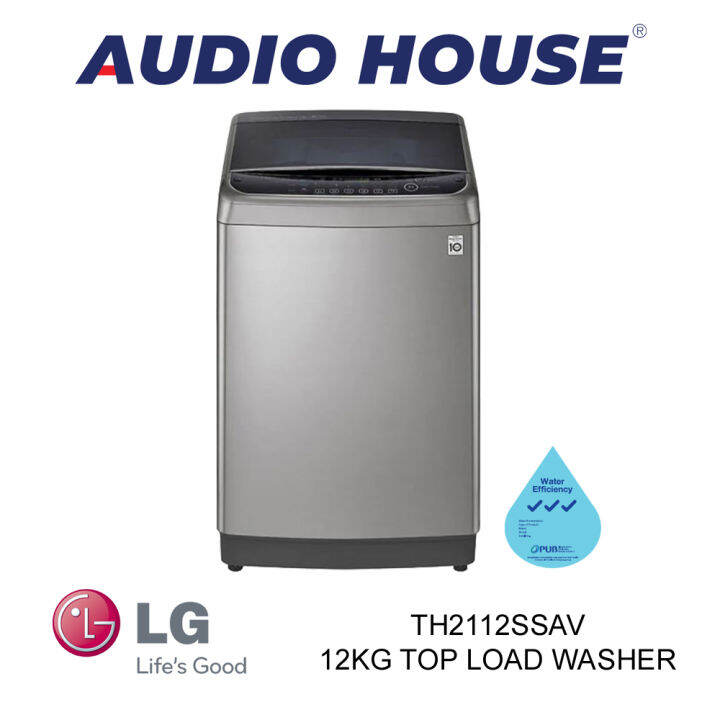 [BULKY] LG TH2112SSAV 12KG TOP LOAD WASHER ***2 YEARS WARRANTY*** Lazada Singapore