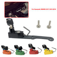 New 2019 Motorcycle Helmet Lock Kit Aluminum with 2 Keys fits For Kawasaki Z900RS Z 900RS Z900 RS Z 900 RS CAFE 2017 2018 2019