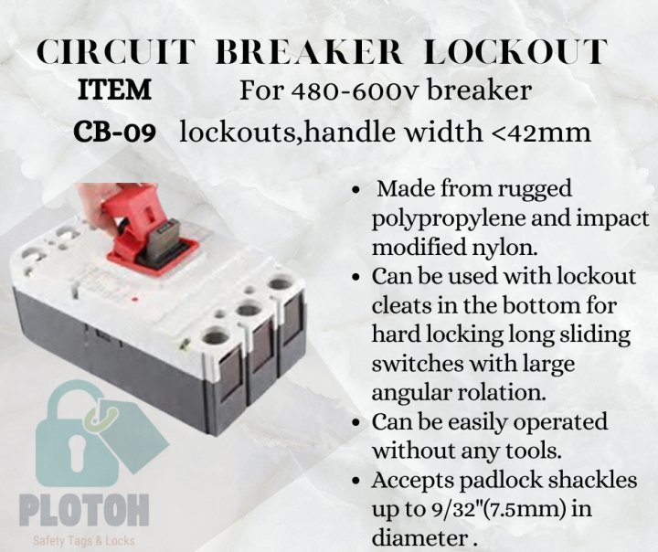 Safety Breaker Log out Tag Out | Lazada PH