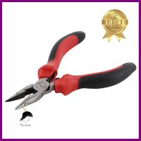 คีมปากแหลม ด้ามยาง HACHI 4.5 นิ้วLONG NOSE PLIERS WITH TPR HANDLES HACHI 4.5IN **ลดราคาจัดหนัก **