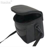 ☬◕◊ Black Simple Video Photo Camera Soft Bag Case for Nikon Sony Canon SX600 SX610 SX700 SX720 SX710 G7X G9X G1X Micro Camera