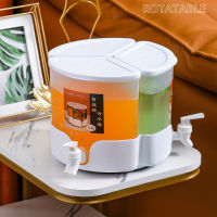 5200ml Cold Kettle Household Can Rotate with Faucet Fruit Teapot Cool Water Bucket Kitchen Drinkware Kettle Pot Cold Water Jug